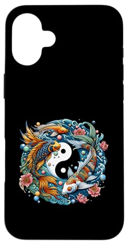 Chinesische Yin-Yang-Koi-Fischharmonie, künstlerische Kreationen Hülle für iPhone 16 Plus von Chinese Yin Yang Koi Fish Harmony Creations