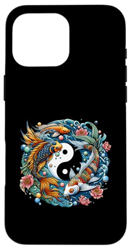 Chinesische Yin-Yang-Koi-Fischharmonie, künstlerische Kreationen Hülle für iPhone 16 Pro Max Chinesische Yin-Yang-Koi-Fischharmonie, künstlerische Kreationen Hülle für iPhone 16 Pro Max von Chinese Yin Yang Koi Fish Harmony Creations
