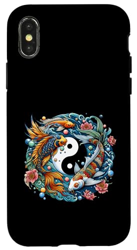 Chinesische Yin-Yang-Koi-Fischharmonie, künstlerische Kreationen Hülle für iPhone X/XS Chinesische Yin-Yang-Koi-Fischharmonie, künstlerische Kreationen Hülle für iPhone X/XS von Chinese Yin Yang Koi Fish Harmony Creations