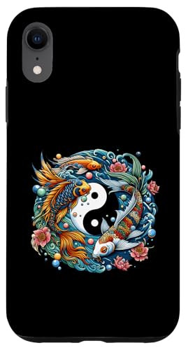 Chinesische Yin-Yang-Koi-Fischharmonie, künstlerische Kreationen Hülle für iPhone XR Chinesische Yin-Yang-Koi-Fischharmonie, künstlerische Kreationen Hülle für iPhone XR von Chinese Yin Yang Koi Fish Harmony Creations
