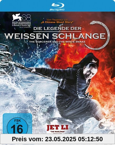 Die Legende der Weißen Schlange - The Sorcerer and the White Snake (Blu-ray, Steelbook) von Ching Siu-Tung