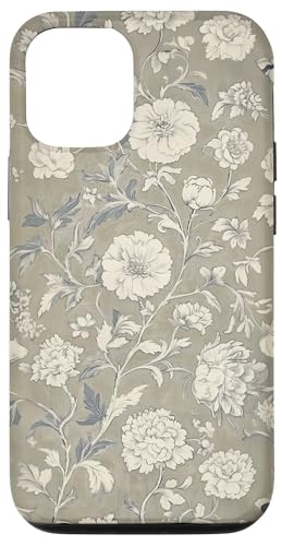 Chinoiserie Blumenmuster Vintage Floral Beige Tan Hülle für iPhone 12/12 Pro Chinoiserie Blumenmuster Vintage Floral Beige Tan Hülle für iPhone 12/12 Pro von Chinoiserie Flower Pattern Gifts