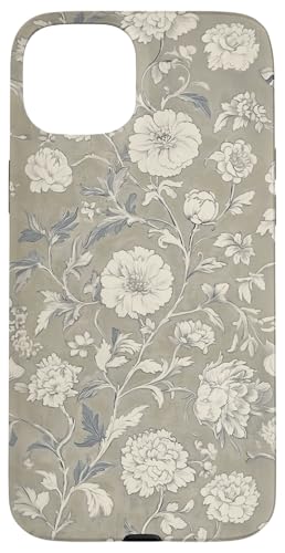 Chinoiserie Blumenmuster Vintage Floral Beige Tan Hülle für iPhone 15 Plus Chinoiserie Blumenmuster Vintage Floral Beige Tan Hülle für iPhone 15 Plus von Chinoiserie Flower Pattern Gifts