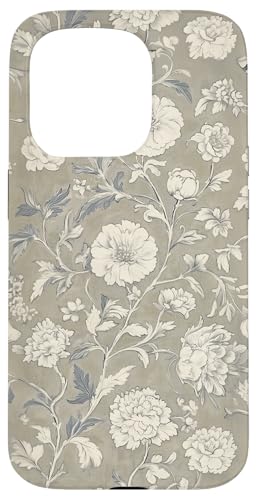 Chinoiserie Blumenmuster Vintage Floral Beige Tan Hülle für iPhone 15 Pro Chinoiserie Blumenmuster Vintage Floral Beige Tan Hülle für iPhone 15 Pro von Chinoiserie Flower Pattern Gifts
