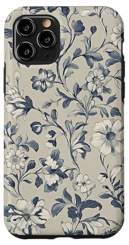 Chinoiserie Blumenmuster Vintage Floral Blau Beige Hülle für iPhone 11 Pro Chinoiserie Blumenmuster Vintage Floral Blau Beige Hülle für iPhone 11 Pro von Chinoiserie Flower Pattern Gifts