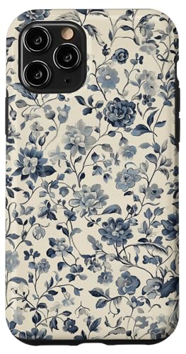 Chinoiserie Blumenmuster Vintage Floral Blau Beige Hülle für iPhone 11 Pro Chinoiserie Blumenmuster Vintage Floral Blau Beige Hülle für iPhone 11 Pro von Chinoiserie Flower Pattern Gifts