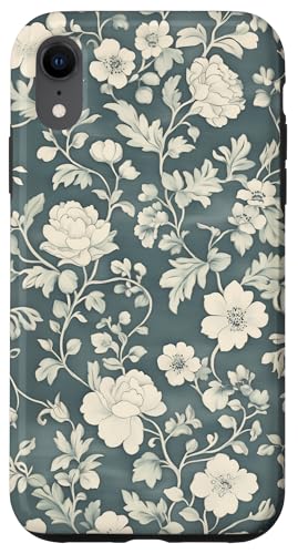 Chinoiserie Blumenmuster Vintage Floral Hülle für iPhone XR von Chinoiserie Flower Pattern Gifts