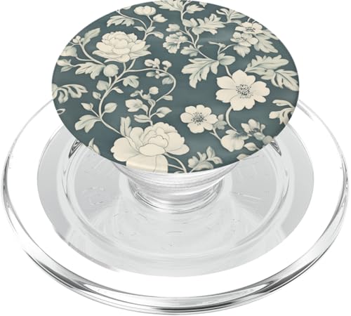 Chinoiserie Blumenmuster Vintage Floral PopSockets PopGrip für MagSafe von Chinoiserie Flower Pattern Gifts
