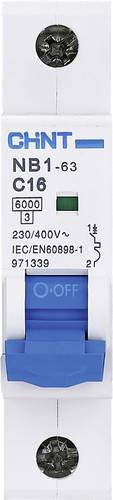 Chint 179607 NB1L Leitungsschutzschalter 1polig 32A von Chint