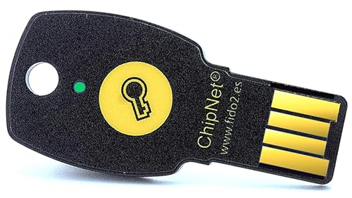 ChipNet c37009703021 – Schlüssel Sicherheits-USB, Schwarz von ChipNet