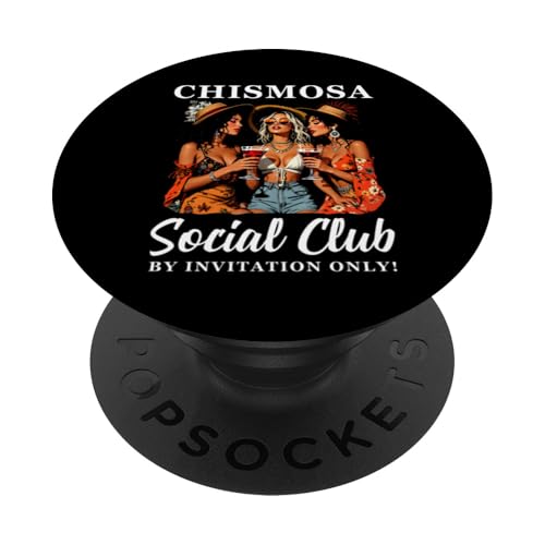 Chismosa Social Club Outfit Mexikanische Cocktail Party PopSockets Klebender PopGrip Chismosa Social Club Outfit Mexikanische Cocktail Party PopSockets Klebender PopGrip von Chismosa Social Club Design Mexico Damen Grafik