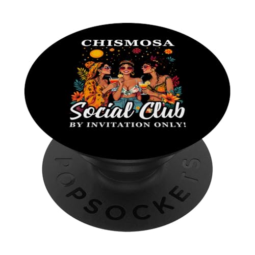 Chismosa Social Club Outfit Mexikanische Cocktail Party PopSockets Klebender PopGrip Chismosa Social Club Outfit Mexikanische Cocktail Party PopSockets Klebender PopGrip von Chismosa Social Club Design Mexico Damen Grafik