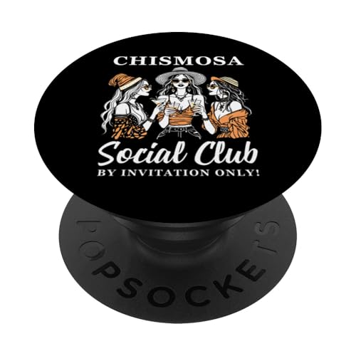 Chismosa Social Club Outfit Mexikanische Cocktail Party PopSockets Klebender PopGrip Chismosa Social Club Outfit Mexikanische Cocktail Party PopSockets Klebender PopGrip von Chismosa Social Club Design Mexico Damen Grafik