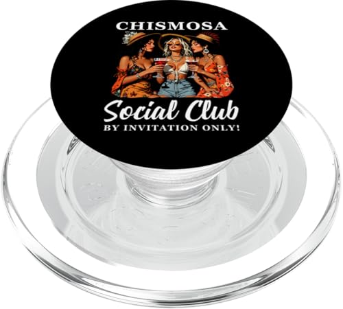 Chismosa Social Club Outfit Mexikanische Cocktail Party PopSockets PopGrip für MagSafe Chismosa Social Club Outfit Mexikanische Cocktail Party PopSockets PopGrip für MagSafe von Chismosa Social Club Design Mexico Damen Grafik