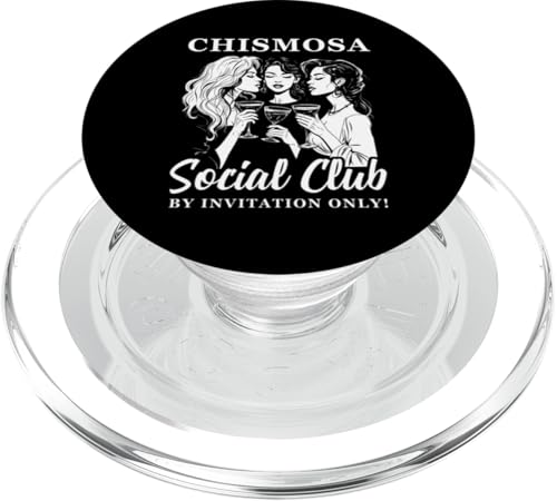 Chismosa Social Club Outfit Mexikanische Cocktail Party PopSockets PopGrip für MagSafe Chismosa Social Club Outfit Mexikanische Cocktail Party PopSockets PopGrip für MagSafe von Chismosa Social Club Design Mexico Damen Grafik