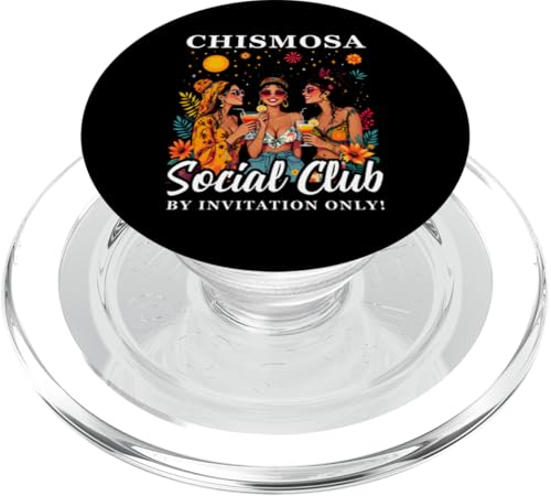 Chismosa Social Club Outfit Mexikanische Cocktail Party PopSockets PopGrip für MagSafe Chismosa Social Club Outfit Mexikanische Cocktail Party PopSockets PopGrip für MagSafe von Chismosa Social Club Design Mexico Damen Grafik