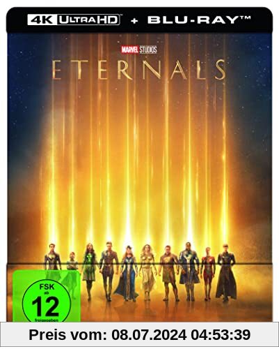 Eternals - Steelbook (4K Ultra HD) (+ Blu-ray 2D) von Chloe Zhao