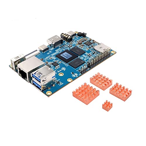 Chnegral FüR Orange 5 Entwicklungsboard RK3588S PCIE-Modul 4 GB Speicher 8 Core 64 Bit Programmier-Motherboard mit KüHlköRper von Chnegral