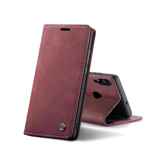 Chocoyi Kompatibel mit Huawei P20 Lite Hülle Leder,Magnetverschluss Premium PU Leder Flip Case,Standfunktion.-rot Chocoyi Kompatibel mit Huawei P20 Lite Hülle Leder,Magnetverschluss Premium PU Leder Flip Case,Standfunktion.-rot von Chocoyi