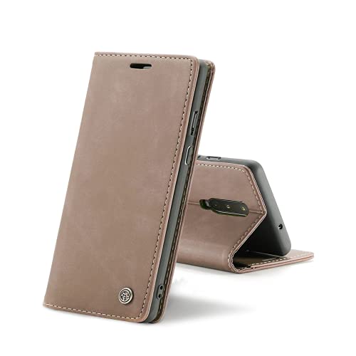 Chocoyi Kompatibel mit OnePlus 8 Pro Hülle Leder,Magnetverschluss Premium PU Leder Flip Case,Standfunktion.-Braun Chocoyi Kompatibel mit OnePlus 8 Pro Hülle Leder,Magnetverschluss Premium PU Leder Flip Case,Standfunktion.-Braun von Chocoyi