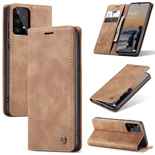 Chocoyi Kompatibel mit Samsung A33 5G Hülle Leder,Magnetverschluss Premium PU Leder Flip Case,Standfunktion.-Braun Chocoyi Kompatibel mit Samsung A33 5G Hülle Leder,Magnetverschluss Premium PU Leder Flip Case,Standfunktion.-Braun von Chocoyi
