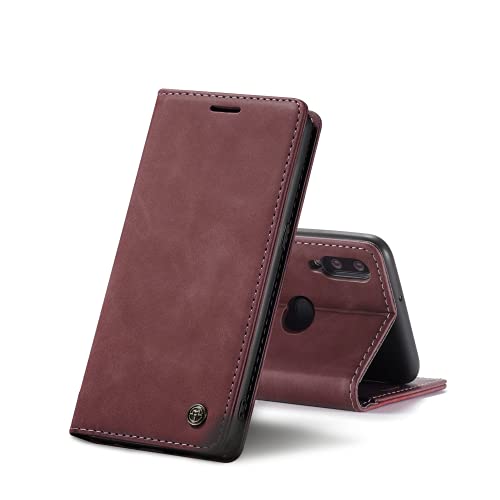 Chocoyi Kompatibel mit Samsung Galaxy A10S Hülle Leder,Magnetverschluss Premium PU Leder Flip Case,Standfunktion.-rot Chocoyi Kompatibel mit Samsung Galaxy A10S Hülle Leder,Magnetverschluss Premium PU Leder Flip Case,Standfunktion.-rot von Chocoyi