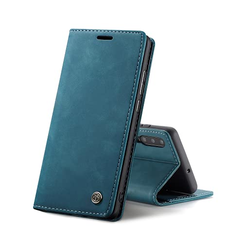 Chocoyi Kompatibel mit Samsung Galaxy A70 Hülle Leder,Magnetverschluss Premium PU Leder Flip Case,Standfunktion.-Blau Chocoyi Kompatibel mit Samsung Galaxy A70 Hülle Leder,Magnetverschluss Premium PU Leder Flip Case,Standfunktion.-Blau von Chocoyi