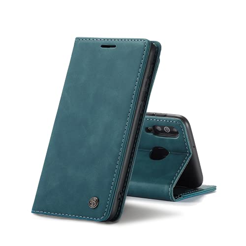 Chocoyi Kompatibel mit Samsung Galaxy M30/A40S Hülle Leder,Magnetverschluss Premium PU Leder Flip Case,Standfunktion.-Blau Chocoyi Kompatibel mit Samsung Galaxy M30/A40S Hülle Leder,Magnetverschluss Premium PU Leder Flip Case,Standfunktion.-Blau von Chocoyi