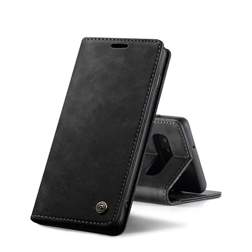 Chocoyi Kompatibel mit Samsung Galaxy S10 Hülle Leder,Magnetverschluss Premium PU Leder Flip Case,Standfunktion.-schwarz Chocoyi Kompatibel mit Samsung Galaxy S10 Hülle Leder,Magnetverschluss Premium PU Leder Flip Case,Standfunktion.-schwarz von Chocoyi