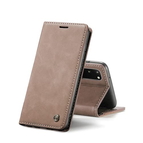 Chocoyi Kompatibel mit Samsung Galaxy S20 Plus Hülle Leder,Magnetverschluss Premium PU Leder Flip Case,Standfunktion.-Braun Chocoyi Kompatibel mit Samsung Galaxy S20 Plus Hülle Leder,Magnetverschluss Premium PU Leder Flip Case,Standfunktion.-Braun von Chocoyi