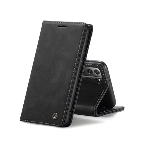 Chocoyi Kompatibel mit Samsung Galaxy S21 Plus Hülle Leder,Magnetverschluss Premium PU Leder Flip Case,Standfunktion.-schwarz Chocoyi Kompatibel mit Samsung Galaxy S21 Plus Hülle Leder,Magnetverschluss Premium PU Leder Flip Case,Standfunktion.-schwarz von Chocoyi
