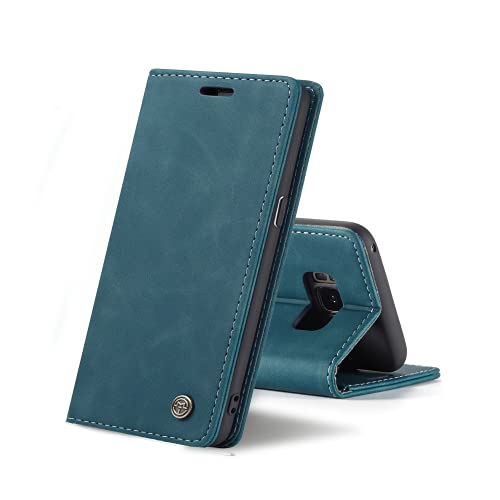 Chocoyi Kompatibel mit Samsung Galaxy S8 Plus Hülle Leder,Magnetverschluss Premium PU Leder Flip Case,Standfunktion.-Blau Chocoyi Kompatibel mit Samsung Galaxy S8 Plus Hülle Leder,Magnetverschluss Premium PU Leder Flip Case,Standfunktion.-Blau von Chocoyi