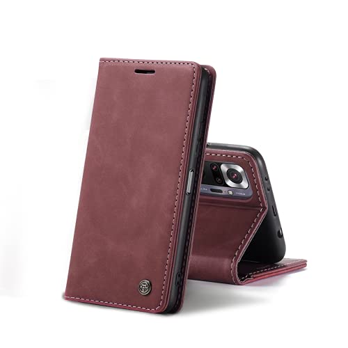 Chocoyi Kompatibel mit Xiaomi Mi Note 10/10 Pro Hülle Leder,Magnetverschluss Premium PU Leder Flip Case,Standfunktion.-rot Chocoyi Kompatibel mit Xiaomi Mi Note 10/10 Pro Hülle Leder,Magnetverschluss Premium PU Leder Flip Case,Standfunktion.-rot von Chocoyi