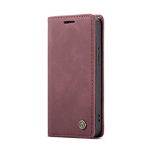 Chocoyi Kompatibel mit iPhone 13 Mini Hülle Leder,Magnetverschluss Premium PU Leder Flip Case,Standfunktion.-rot Chocoyi Kompatibel mit iPhone 13 Mini Hülle Leder,Magnetverschluss Premium PU Leder Flip Case,Standfunktion.-rot von Chocoyi