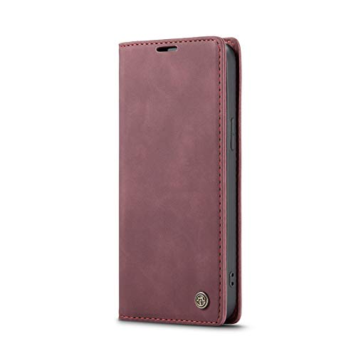 Chocoyi Kompatibel mit iPhone 13 Pro Hülle Leder,Magnetverschluss Premium PU Leder Flip Case,Standfunktion.-rot Chocoyi Kompatibel mit iPhone 13 Pro Hülle Leder,Magnetverschluss Premium PU Leder Flip Case,Standfunktion.-rot von Chocoyi