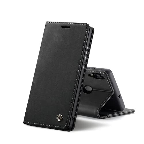 Chocoyi Schutzhülle aus Kunstleder für Samsung Galaxy A40, Schutzhülle aus PU-Leder, Magnetverschluss, Kartenfächer, Standfunktion, Schwarz Chocoyi Schutzhülle aus Kunstleder für Samsung Galaxy A40, Schutzhülle aus PU-Leder, Magnetverschluss, Kartenfächer, Standfunktion, Schwarz von Chocoyi