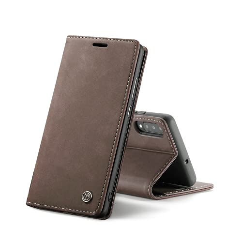 Chocoyi Schutzhülle aus Kunstleder für Samsung Galaxy A50/A30s/A50s, Schutzhülle aus PU-Leder, Brieftasche, Magnetverschluss, Kartenfächer, Standfunktion, Kaffeebraun Chocoyi Schutzhülle aus Kunstleder für Samsung Galaxy A50/A30s/A50s, Schutzhülle aus PU-Leder, Brieftasche, Magnetverschluss, Kartenfächer, Standfunktion, Kaffeebraun von Chocoyi
