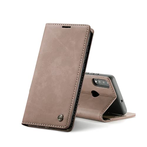 Chocoyi Schutzhülle aus Leder für Huawei P30 Lite, Schutzhülle aus PU-Leder, Brieftasche, Magnetverschluss, Kartenfächer, Standfunktion, Braun Chocoyi Schutzhülle aus Leder für Huawei P30 Lite, Schutzhülle aus PU-Leder, Brieftasche, Magnetverschluss, Kartenfächer, Standfunktion, Braun von Chocoyi