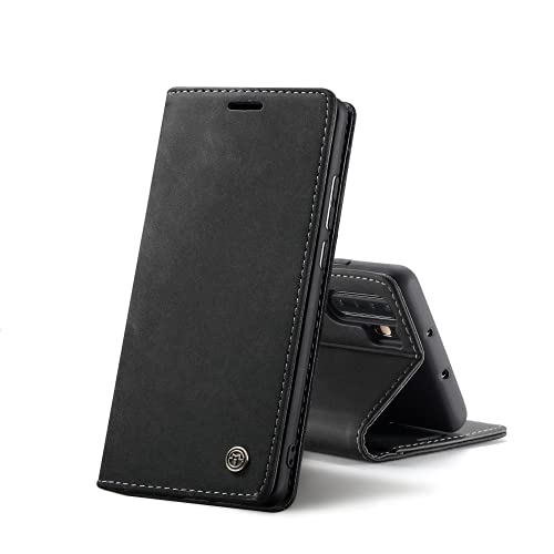 Chocoyi Schutzhülle aus Kunstleder für Huawei P30 Pro, Schutzhülle aus PU-Leder, Magnetverschluss, Kartenfächer, Standfunktion, Schwarz Chocoyi Schutzhülle aus Kunstleder für Huawei P30 Pro, Schutzhülle aus PU-Leder, Magnetverschluss, Kartenfächer, Standfunktion, Schwarz von Chocoyi
