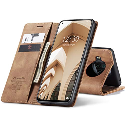 Chocoyi Schutzhülle aus Leder für Xiaomi Mi 10T Lite 5G, Schutzhülle, PU-Leder, Brieftasche, Magnetverschluss, Kartenfächer, Standfunktion, Braun Chocoyi Schutzhülle aus Leder für Xiaomi Mi 10T Lite 5G, Schutzhülle, PU-Leder, Brieftasche, Magnetverschluss, Kartenfächer, Standfunktion, Braun von Chocoyi