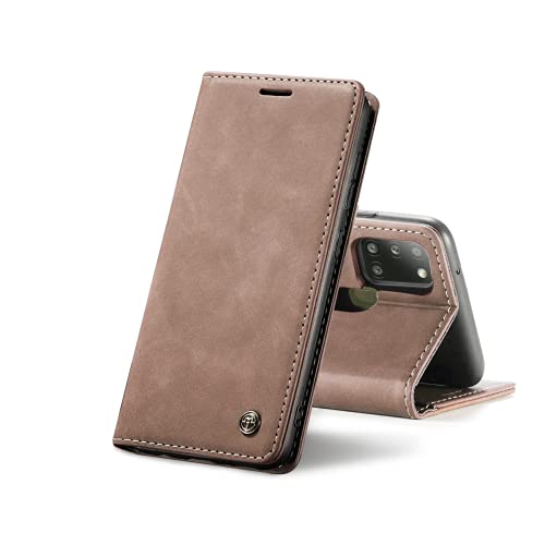 Chocoyi Schutzhülle aus PU-Leder für Samsung Galaxy A21S, Brieftasche, Magnetverschluss, Kartenfächer, Standfunktion, Braun Chocoyi Schutzhülle aus PU-Leder für Samsung Galaxy A21S, Brieftasche, Magnetverschluss, Kartenfächer, Standfunktion, Braun von Chocoyi