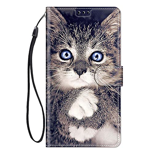 ChoosEU Hülle für Xiaomi Redmi Note 12 5G / Poco X5 5G Klapphülle Muster Handytasche Leder Schutzhülle Flip Case Stoßfeste Silikon Motive Handyhülle Motiv Klappbar Lederhülle Cover - Grau Katze ChoosEU Hülle für Xiaomi Redmi Note 12 5G / Poco X5 5G Klapphülle Muster Handytasche Leder Schutzhülle Flip Case Stoßfeste Silikon Motive Handyhülle Motiv Klappbar Lederhülle Cover - Grau Katze von Choeeu