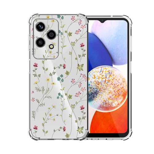 ChoosEU Transparent Hülle für Honor 200 Lite 5G Weich TPU Silikon Case mit Blume Muster Motiv für Mädchen Frauen Handyhülle Stoßfeste Airbag Schutzhülle Durchsichtig Cover für Honor 200 Lite 5G - Bunt ChoosEU Transparent Hülle für Honor 200 Lite 5G Weich TPU Silikon Case mit Blume Muster Motiv für Mädchen Frauen Handyhülle Stoßfeste Airbag Schutzhülle Durchsichtig Cover für Honor 200 Lite 5G - Bunt von Choeeu