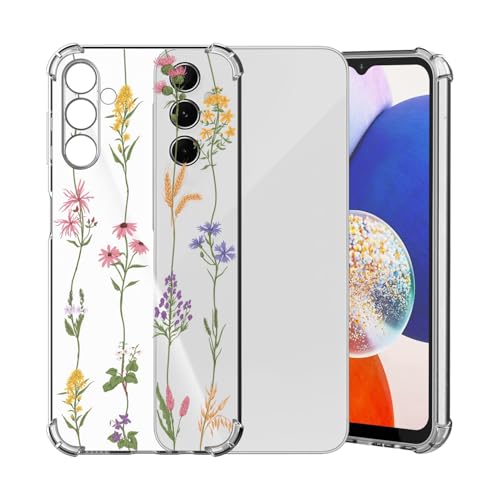 ChoosEU Transparent Hülle für Samsung Galaxy S24 FE 5G Weich TPU Silikon Case mit Blume Muster Motiv für Mädchen Frauen Dünne Handyhülle Stoßfeste Airbag Schutzhülle Durchsichtig Cover - Rosa Violett ChoosEU Transparent Hülle für Samsung Galaxy S24 FE 5G Weich TPU Silikon Case mit Blume Muster Motiv für Mädchen Frauen Dünne Handyhülle Stoßfeste Airbag Schutzhülle Durchsichtig Cover - Rosa Violett von Choeeu