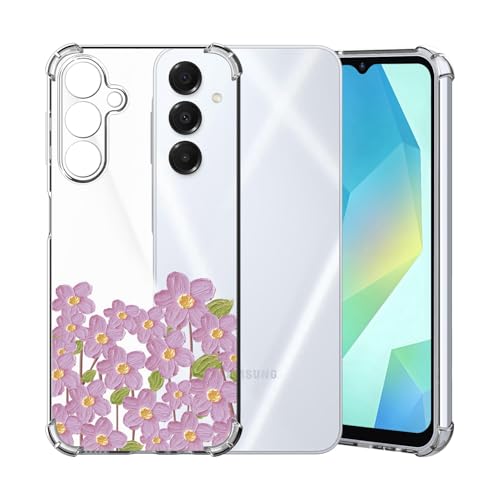 ChoosEU Transparent Hülle für Samsung Galaxy S25 Weich TPU Silikon Case mit Blume Muster Motiv für Mädchen Dünne Handyhülle Stoßfeste Airbag Schutzhülle Durchsichtig Cover - Violett Lila ChoosEU Transparent Hülle für Samsung Galaxy S25 Weich TPU Silikon Case mit Blume Muster Motiv für Mädchen Dünne Handyhülle Stoßfeste Airbag Schutzhülle Durchsichtig Cover - Violett Lila von Choeeu
