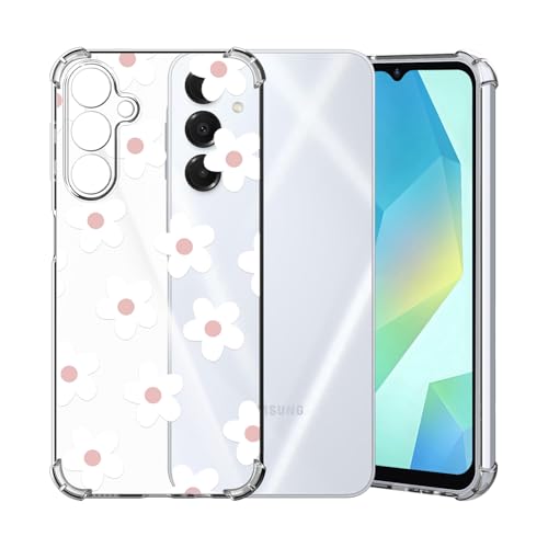 ChoosEU Transparent Hülle für Samsung Galaxy S25 Weich TPU Silikon Case mit Blume Muster Motiv für Mädchen Dünne Handyhülle Stoßfeste Airbag Schutzhülle Durchsichtig Cover für Galaxy S25 - Weiß Rosa ChoosEU Transparent Hülle für Samsung Galaxy S25 Weich TPU Silikon Case mit Blume Muster Motiv für Mädchen Dünne Handyhülle Stoßfeste Airbag Schutzhülle Durchsichtig Cover für Galaxy S25 - Weiß Rosa von Choeeu