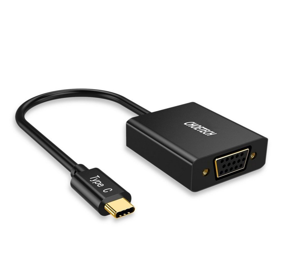 Choetech Einweg-Steckeradapter HUB USB Typ C auf VGA Video-Adapter Choetech Einweg-Steckeradapter HUB USB Typ C auf VGA Video-Adapter von Choetech