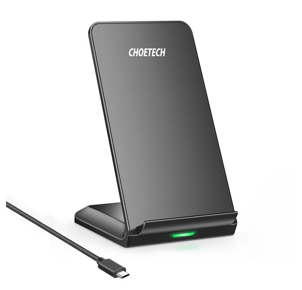 Choetech Qi kabelloses Ladegerät 10W Telefonständer + USB-Kabel - Micro-USB Smartphone-Halterung von Choetech