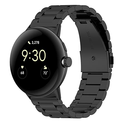 Chofit Bands Kompatibel mit Google Pixel Watch Metall Edelstahl Armband Ersatz Business Band für Pixel Watch Smartwatch von Chofit