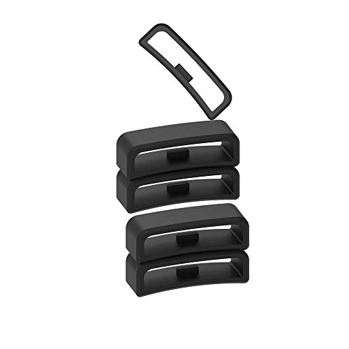 Chofit Fit kompatibel mit Garmin Vivoactive HR Befestigungsband Hoop Loop Gummi Schnalle Holder kompatibel mit Garmin Vivoactive HR Regular Smartwatch, Schwarz Chofit Fit kompatibel mit Garmin Vivoactive HR Befestigungsband Hoop Loop Gummi Schnalle Holder kompatibel mit Garmin Vivoactive HR Regular Smartwatch, Schwarz von Chofit